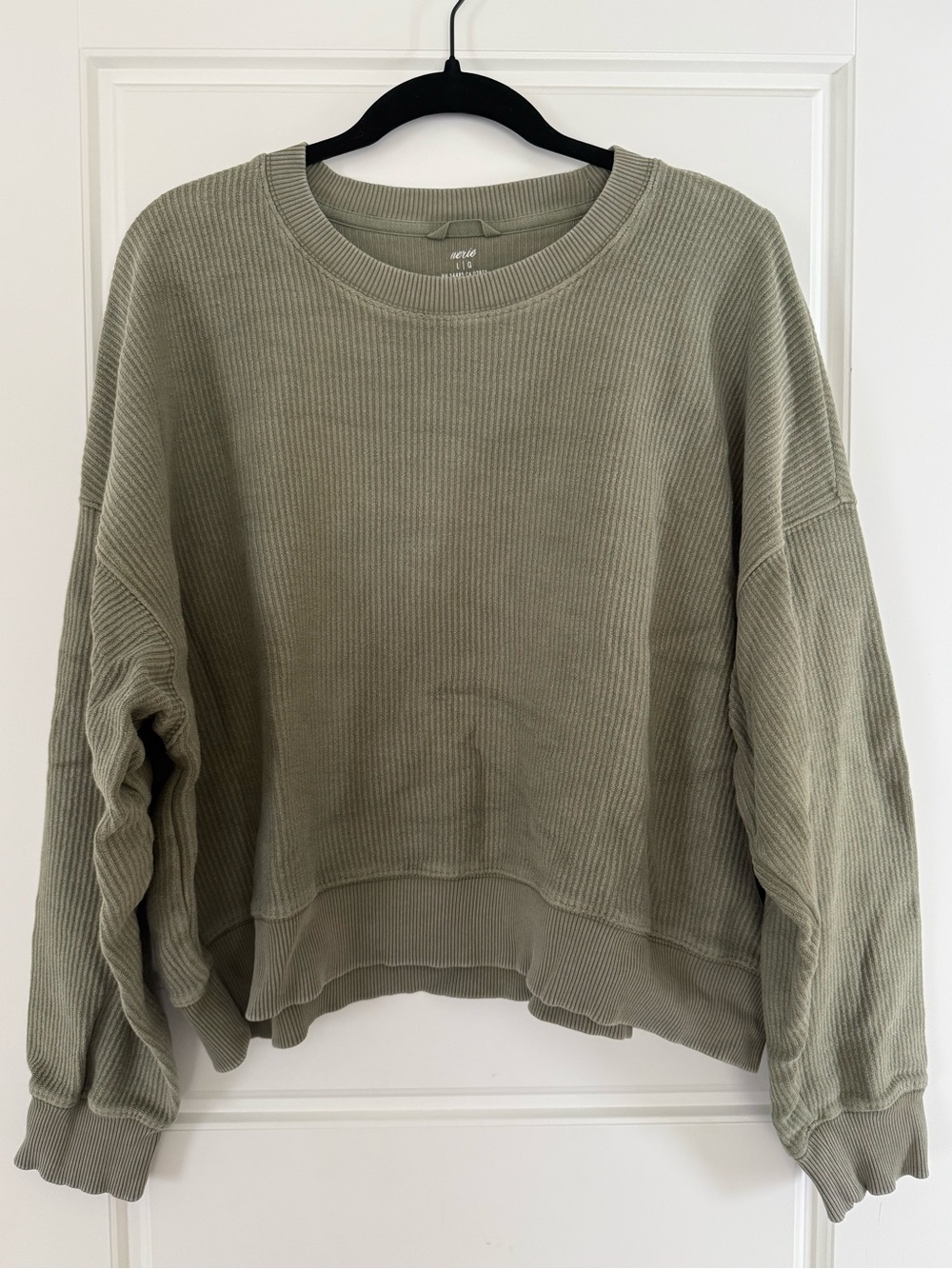 Aerie Cropped Crewneck Sweatshirt